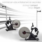 Pliage et rangement du rameur
